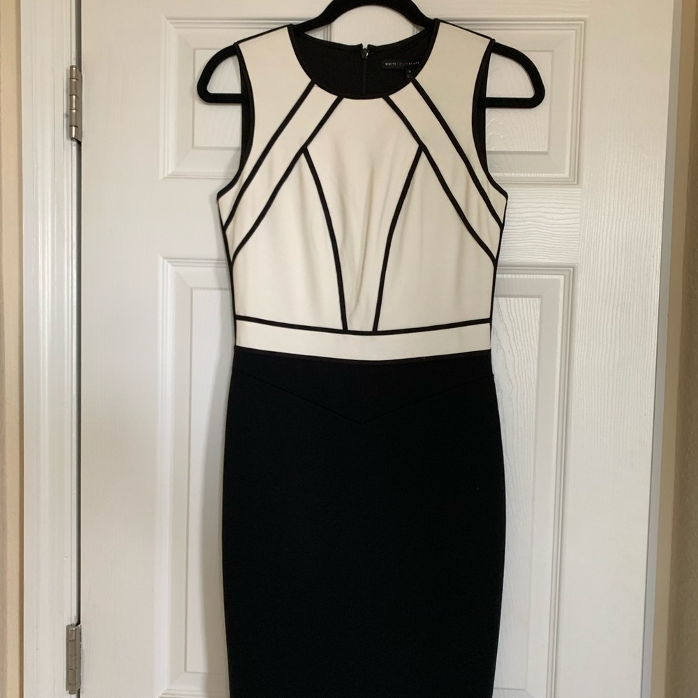 Black and white dress